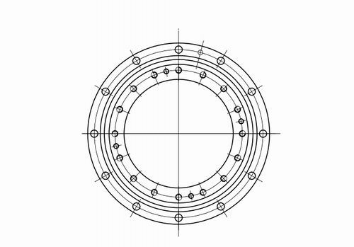 諧波減速器用軸承SHG(SHF)型結(jié)構(gòu)尺寸